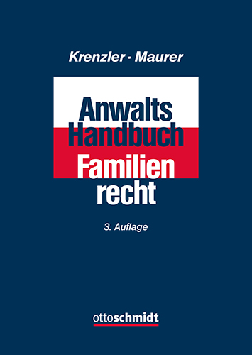 Titelblatt von Anwalts-Handbuch Familienrecht